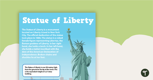 Go to Seven US Landmarks Posters teaching resource