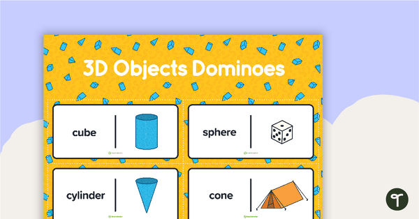 Go to 3D Objects Dominoes teaching resource