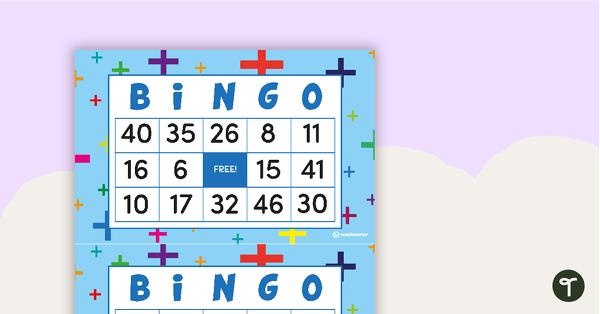 Go to Addition Bingo (Single and Double-Digit Numbers) teaching resource