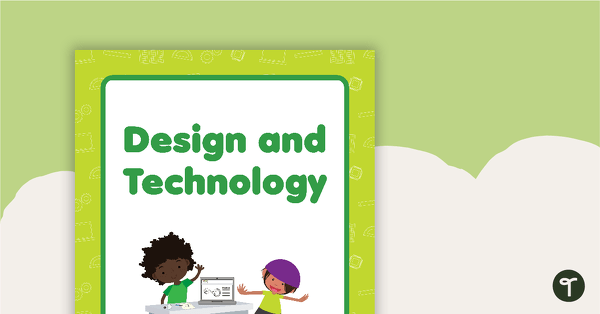 Go to Design and Technology Book Cover - Version 1 teaching resource