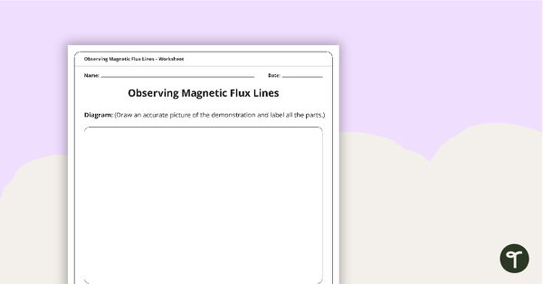 Go to Magnet Experiment – Magnetic Flux Lines teaching resource