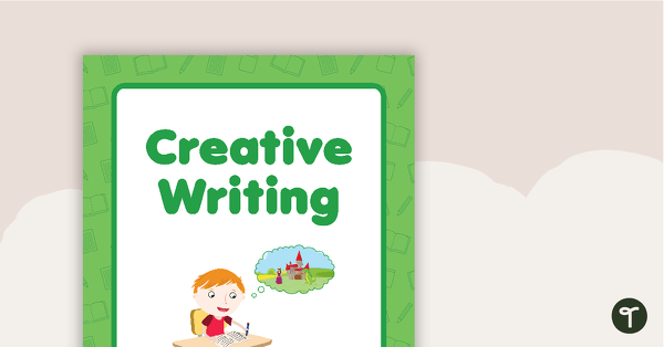 Go to Creative Writing Book Cover - Version 1 teaching resource