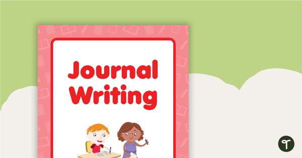 Go to Journal Writing Book Cover - Version 1 teaching resource