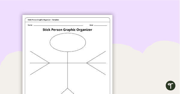 Go to Stick Person Graphic Organizer teaching resource