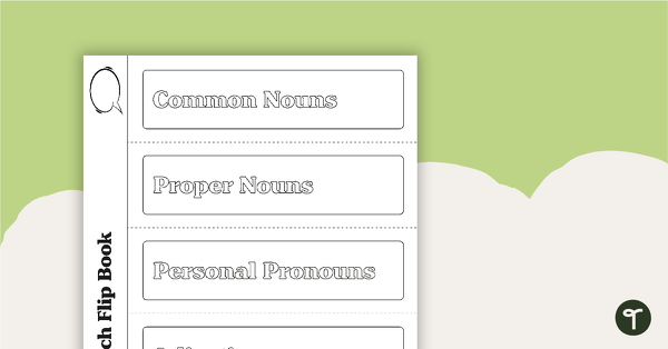 Go to Parts of Speech Flip Book teaching resource