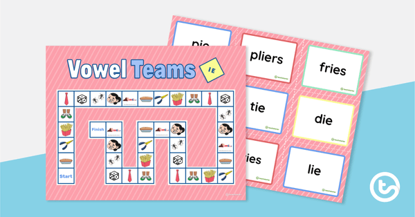 Go to IE Vowel Team Board Game teaching resource