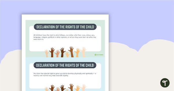 Go to United Nations Declaration of the Rights of the Child Flashcards teaching resource