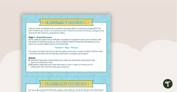 Go to Classmate Coding - Flashcards and Activities teaching resource