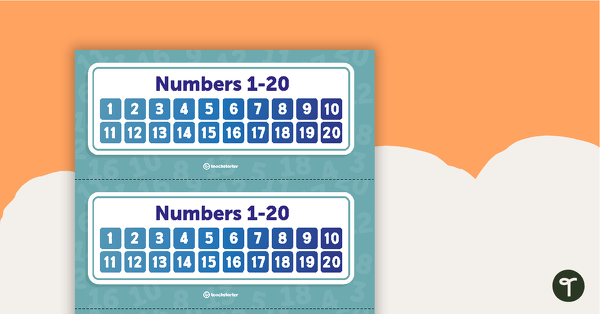 Go to Number Chart – 1-20 teaching resource