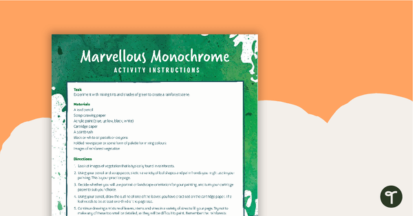 Go to Marvellous Monochrome Activity teaching resource