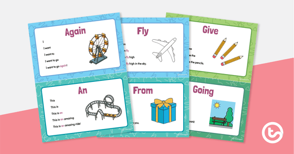 Go to Pyramid Reading Cards - Dolch Grade 1 Sight Words teaching resource