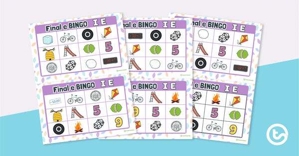 Go to Final e BINGO - I_E teaching resource