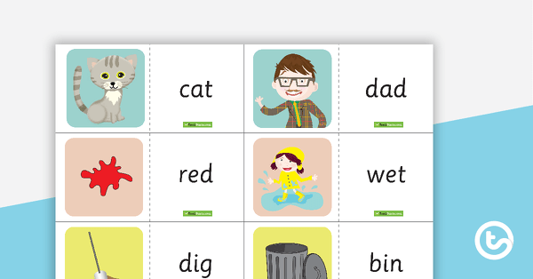 Go to CVC/CCVC/CVCC Word Flashcards teaching resource