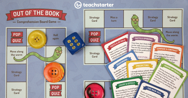 Go to Try This Fun Comprehension Strategies Board Game! blog