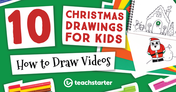 Go to 8 Fun Christmas Drawing Activities for Kids + How to Videos for the Classroom blog