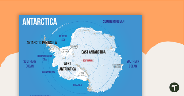 Go to Map of Antarctica teaching resource