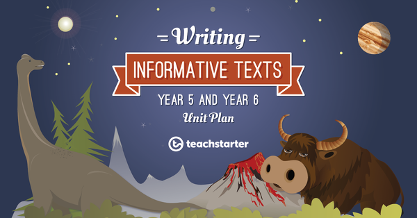 Go to Informative Texts - Language Features lesson plan