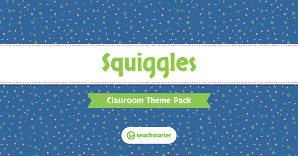 Go to Squiggles Pattern Classroom Theme Pack resource pack