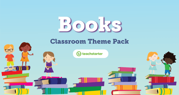 Go to Books – Classroom Theme Pack resource pack