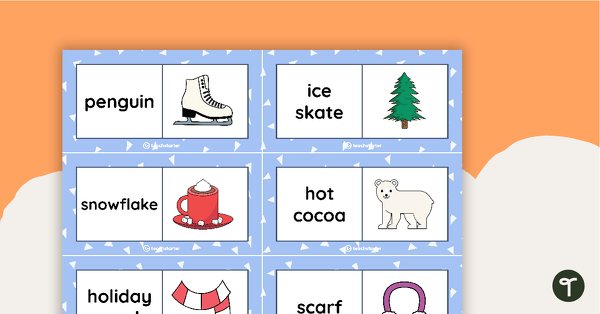 Go to Wonderful Winter Words - Dominoes teaching resource