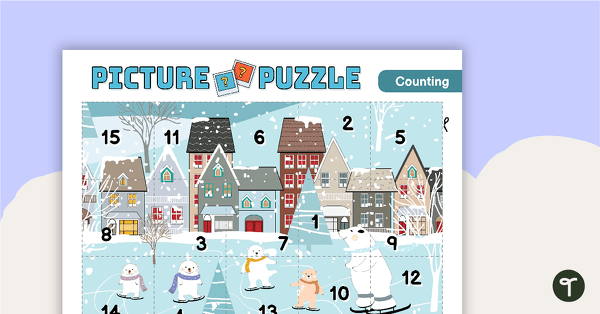 Go to Counting Within 20 Picture Puzzle teaching resource