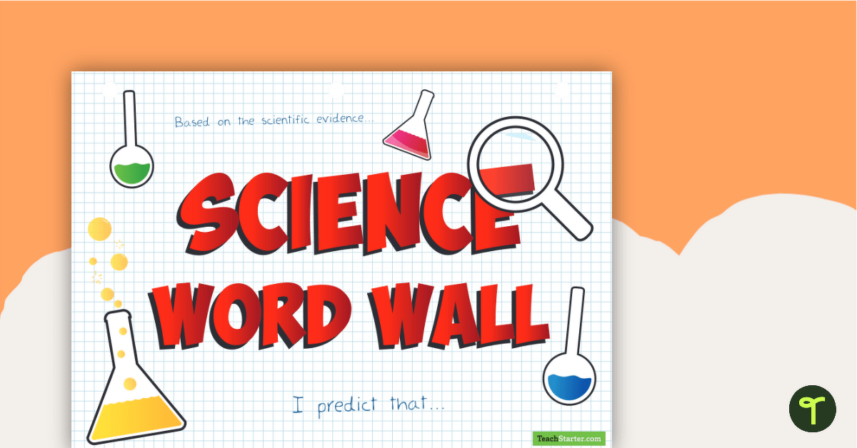 Science Word Wall Poster teaching-resource