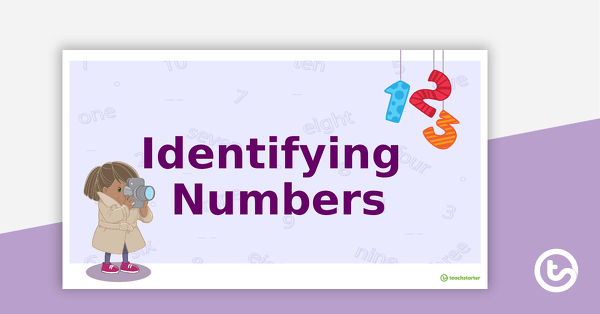 Go to Identifying Numbers Teaching Slides teaching resource