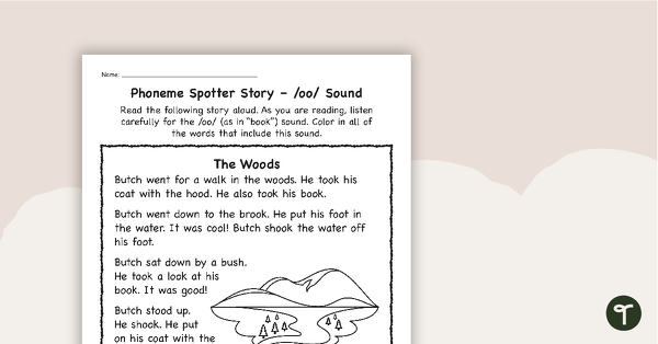 Go to Phoneme Spotter Story – /oo/ Sound teaching resource