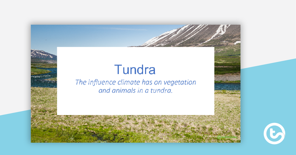 Go to Tundra PowerPoint teaching resource