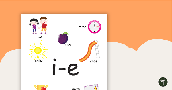 Go to Vowel Digraphs Poster Pack teaching resource