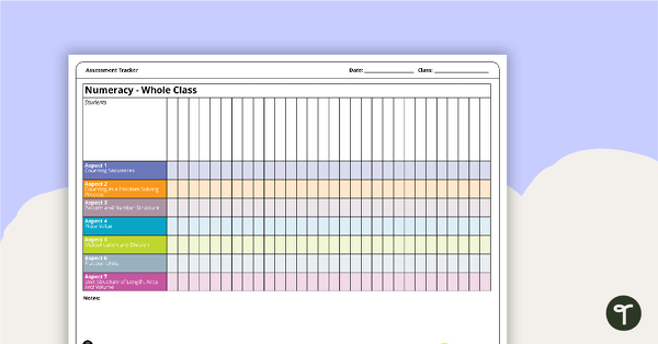 Go to Whole Class Numeracy Assessment Tracker (NSW) teaching resource