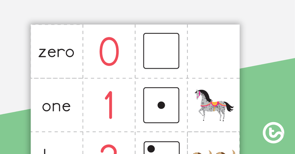 Go to 0-20 Number Matching Game teaching resource