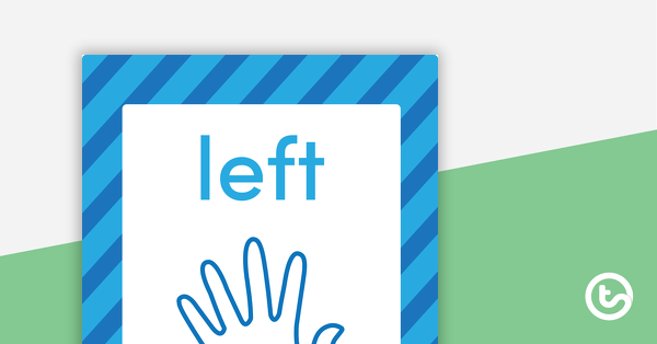 Go to Left Right Hand Posters teaching resource