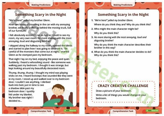 60 Comprehension Strategy Task Cards teaching-resource