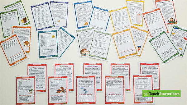 60 Comprehension Strategy Task Cards teaching-resource