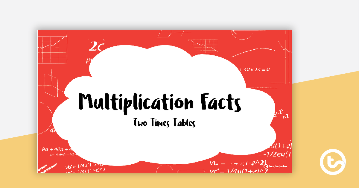 Multiplication Facts PowerPoint - Two Times Tables teaching-resource