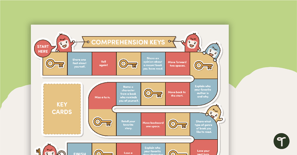 Go to Comprehension Keys Board Game teaching resource