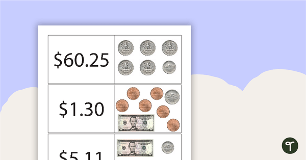 Go to Money Dominoes (US Currency) teaching resource