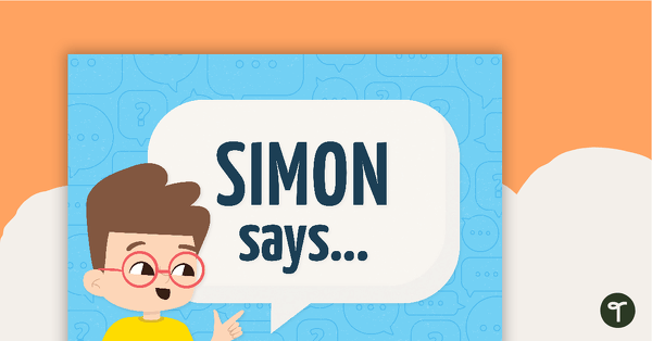 Go to "Simon Says" Instruction Cards teaching resource