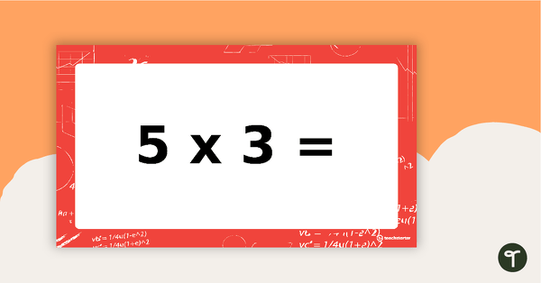 Go to Multiplication Facts PowerPoint - Five Times Tables teaching resource