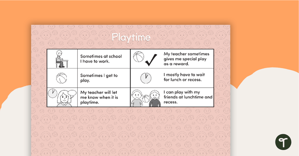 Go to Social Stories - Play Time teaching resource