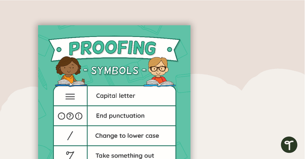 Go to Editing Symbols Chart teaching resource