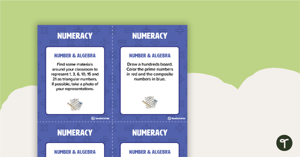 Go to 6th Grade Math Fast Finisher Task Cards teaching resource