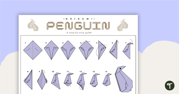 Go to Origami Penguin Step-By-Step Instructions teaching resource