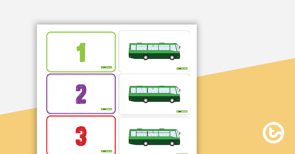 Go to 1–5 Matchup Cards - Transportation teaching resource