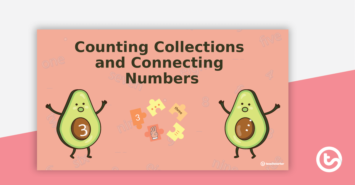 Counting Collections and Connecting Numbers PowerPoint teaching-resource