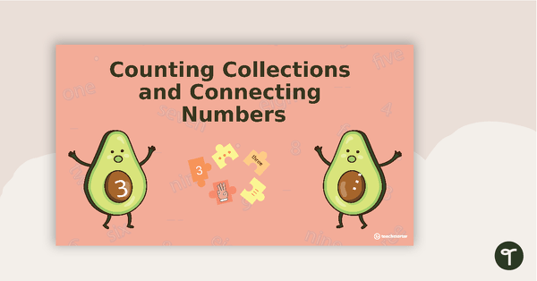 Go to Counting Collections and Connecting Numbers PowerPoint teaching resource