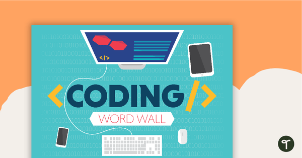 Go to Coding Word Wall Definitions teaching resource