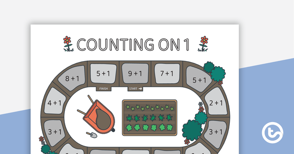 Go to Counting On 1 - Number Facts Board Game teaching resource