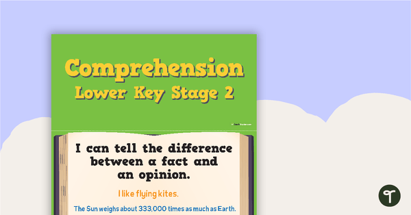 Go to 'I Can' Statements - Comprehension (Lower Key Stage 2) teaching resource